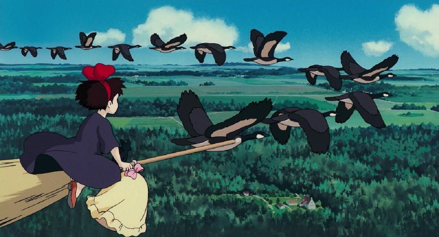 1480x800 Studio Ghibli, Kikis Delivery Service Wallpaper HD / Desktop and Mobile Background