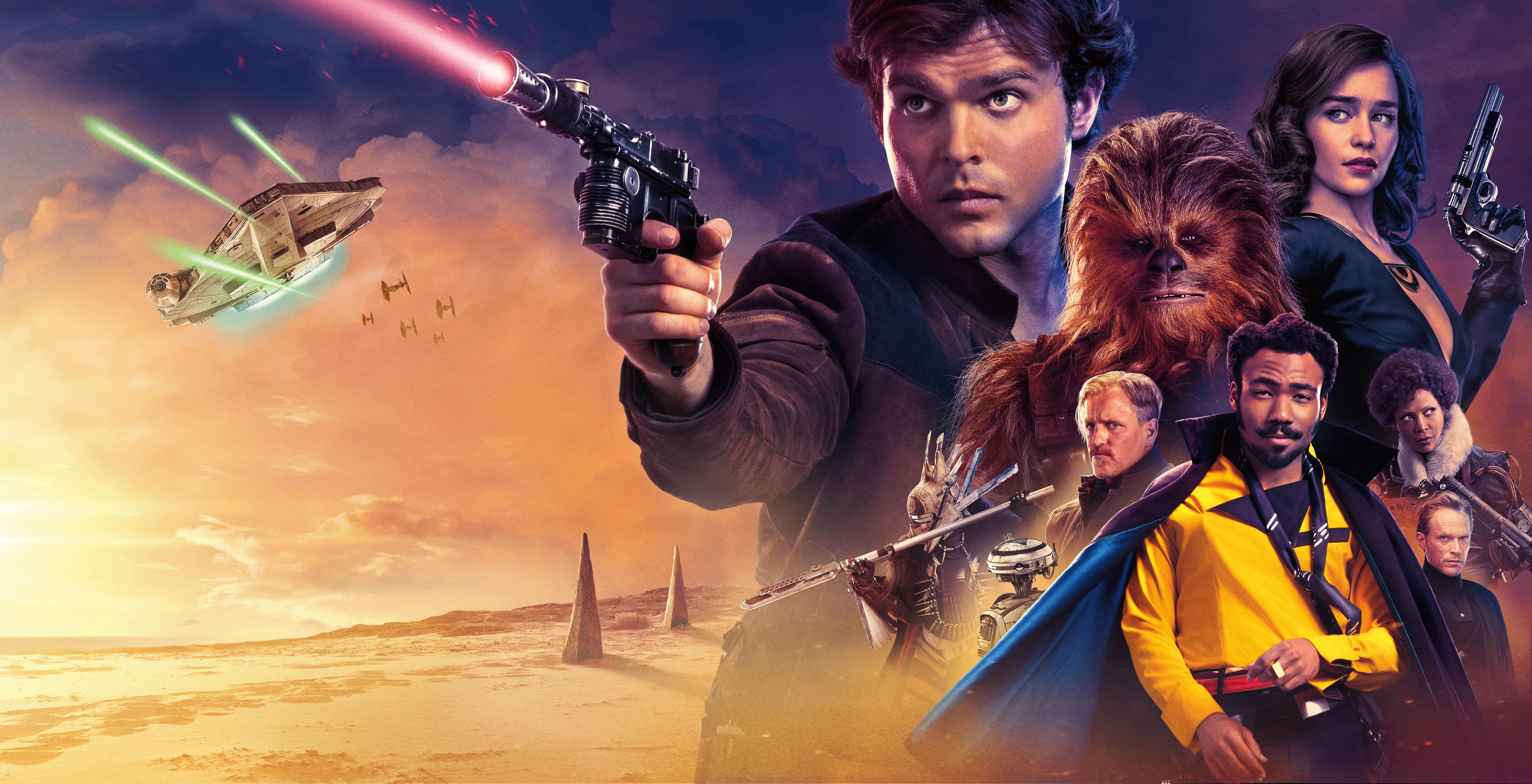 8071x4133 Solo: A Star Wars Story 4k Ultra HD Wallpaper