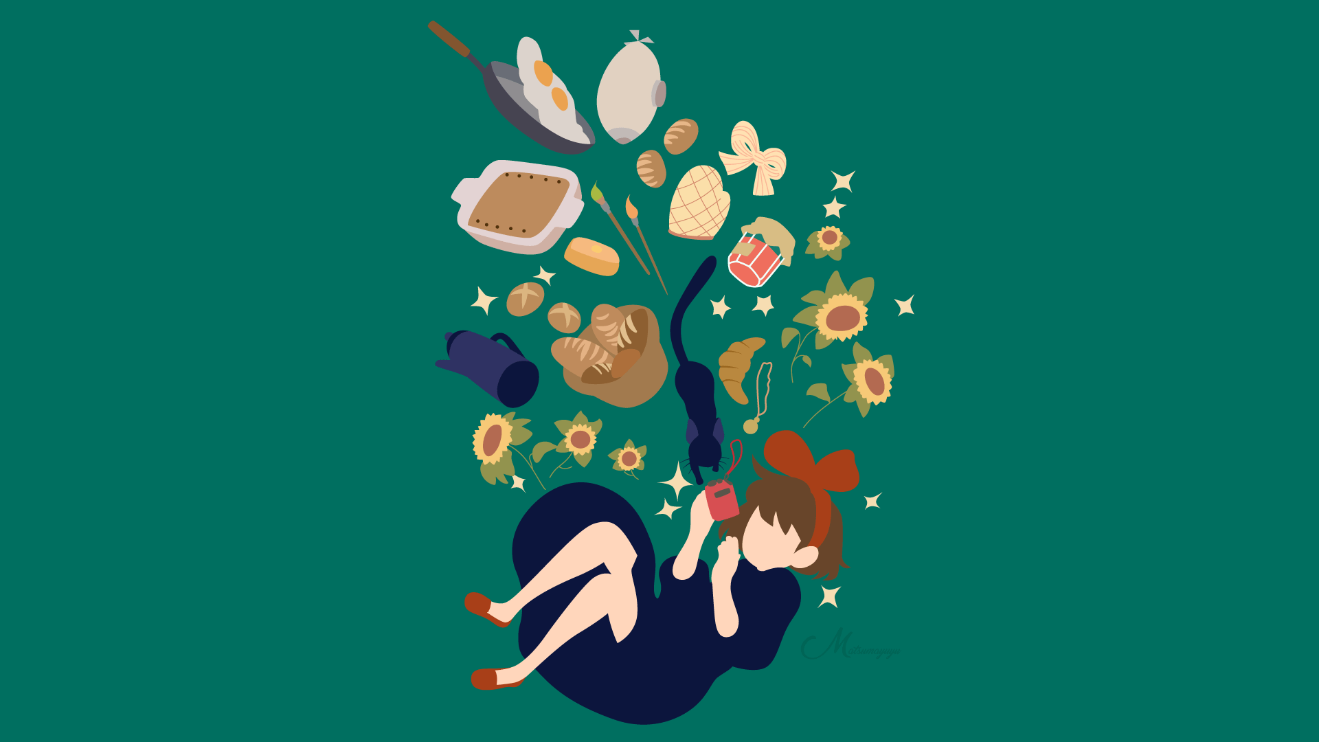 1920x1080 Kiki's Delivery Service HD Wallpaper