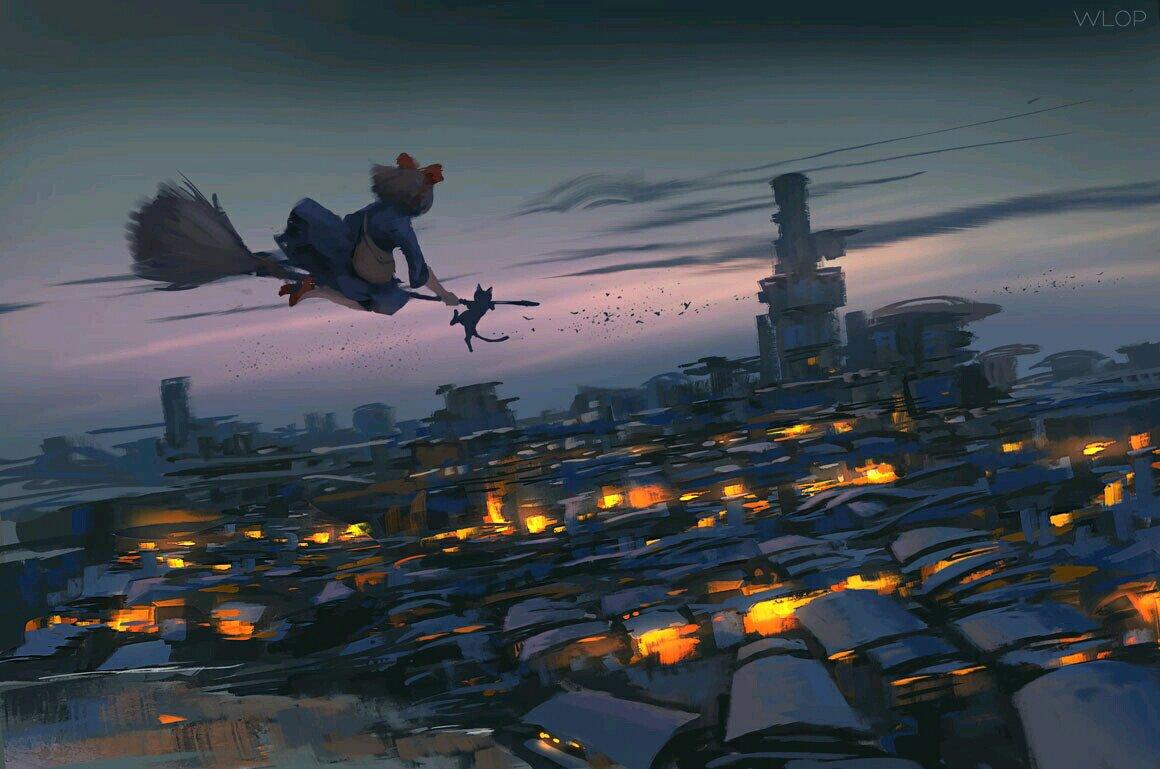 1160x769 Kiki's Delivery Service Fanart HD Wallpaper