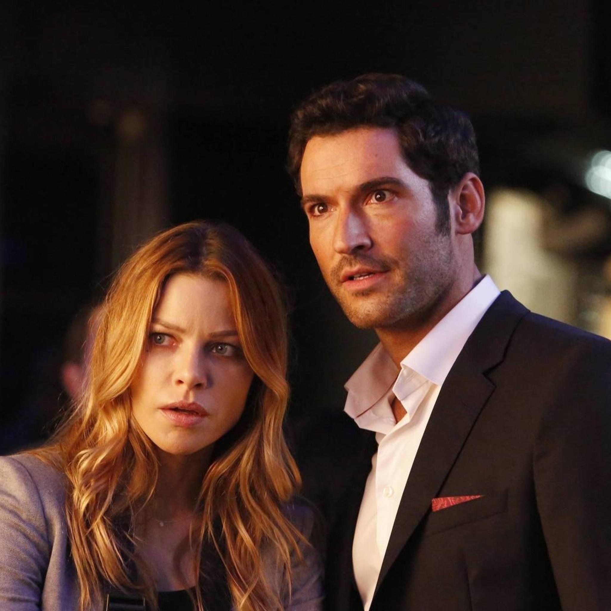 2048x2048 Lauren German & Tom Ellis Lucifer iPad Air Wallpaper, HD TV Series 4K Wallpaper, Image, Photo and Background