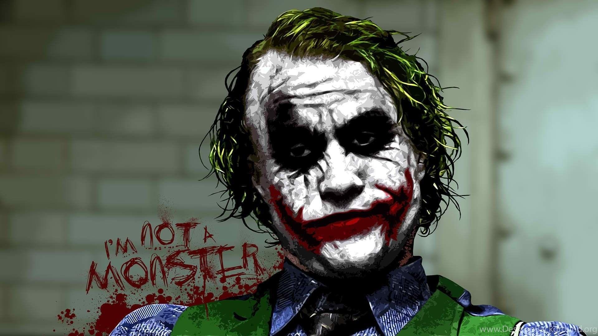 1920x1080 Heath Ledger Joker HD Wallpaper Desktop Background