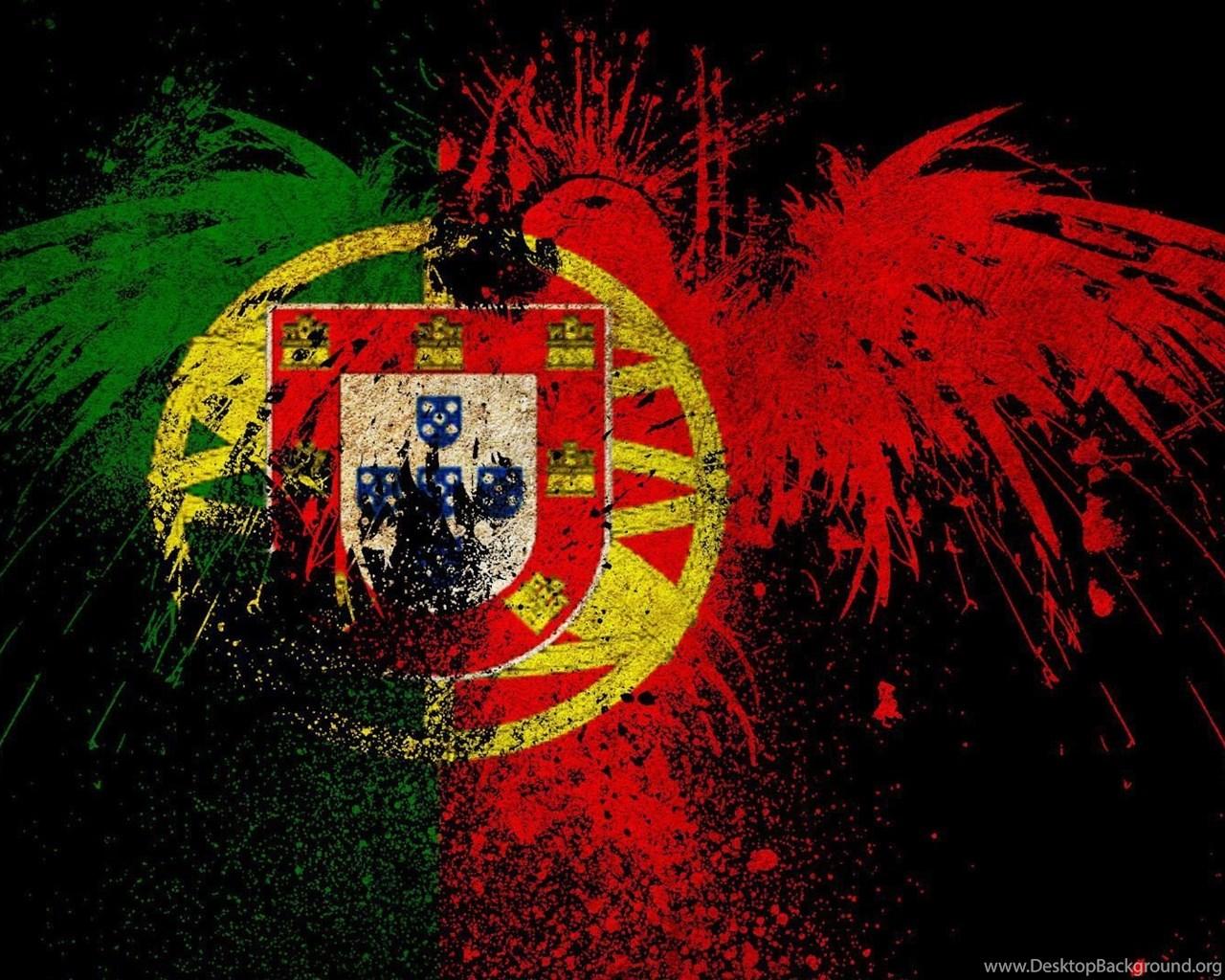1280x1024 Flag Of Portugal Wallpaper Digital Art Wallpaper Desktop Background