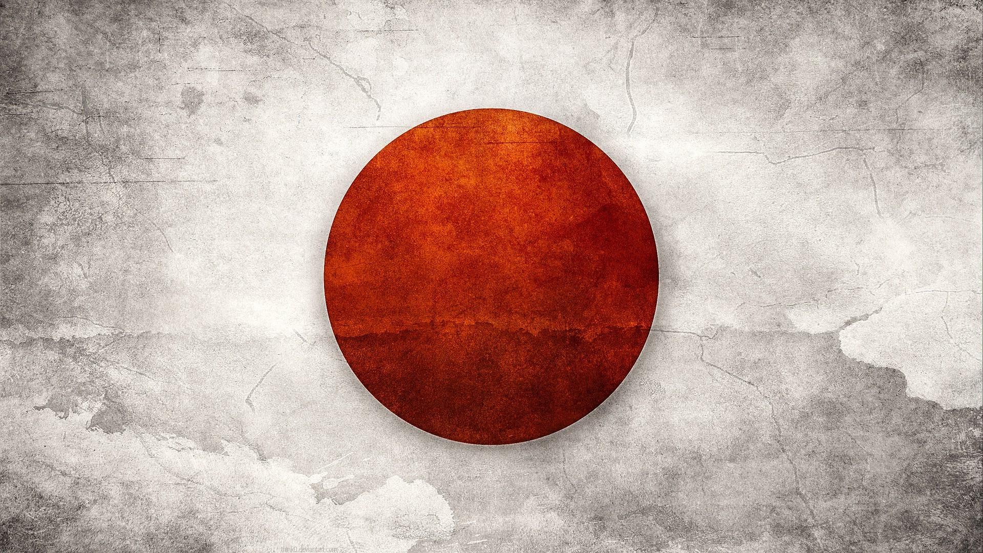 1920x1080 Japanese Flag Art Wallpaper 7661 1920x1080px