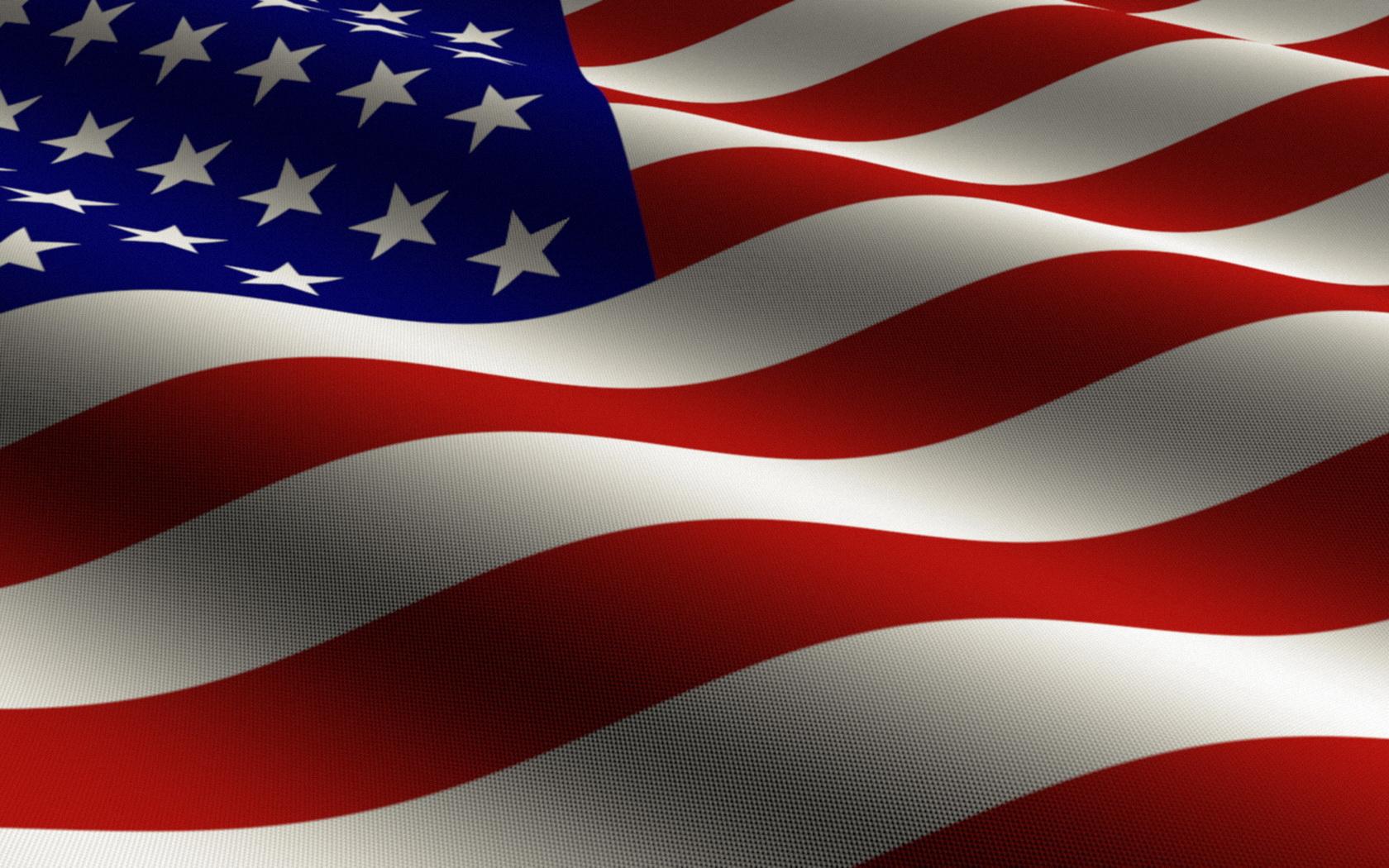 1680x1050 Black American Flag art Background for Powerpoint Templates