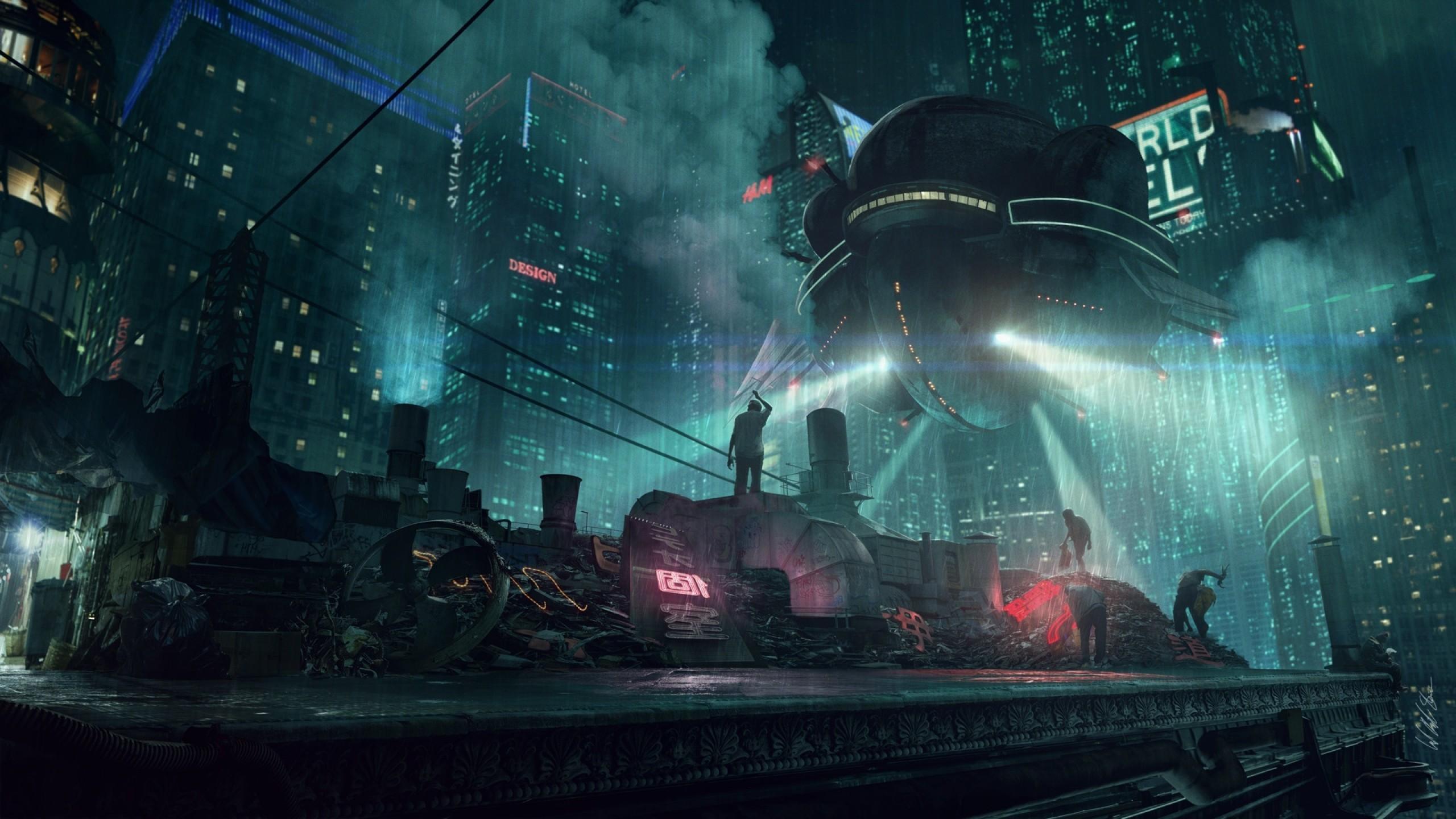 2560x1440 Cyberpunk Wallpaper 2560x1440