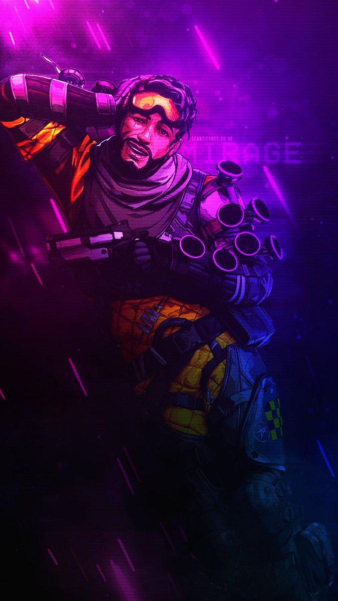 675x1200 Apex Legends INTEL out this amazing looking Mirage wallpaper!