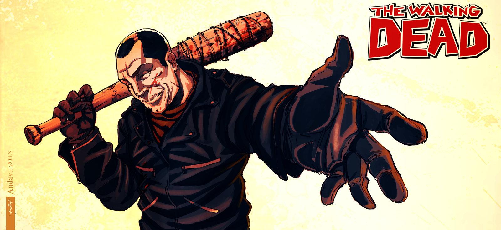 1600x736 Free download Negan2 by andava [1600x736] for your Desktop, Mobile & Tablet. Explore Walking Dead Negan Wallpaper. Walking Dead Wallpaper, Walking Dead Wallpaper, Walking Dead Wallpaper 1080p