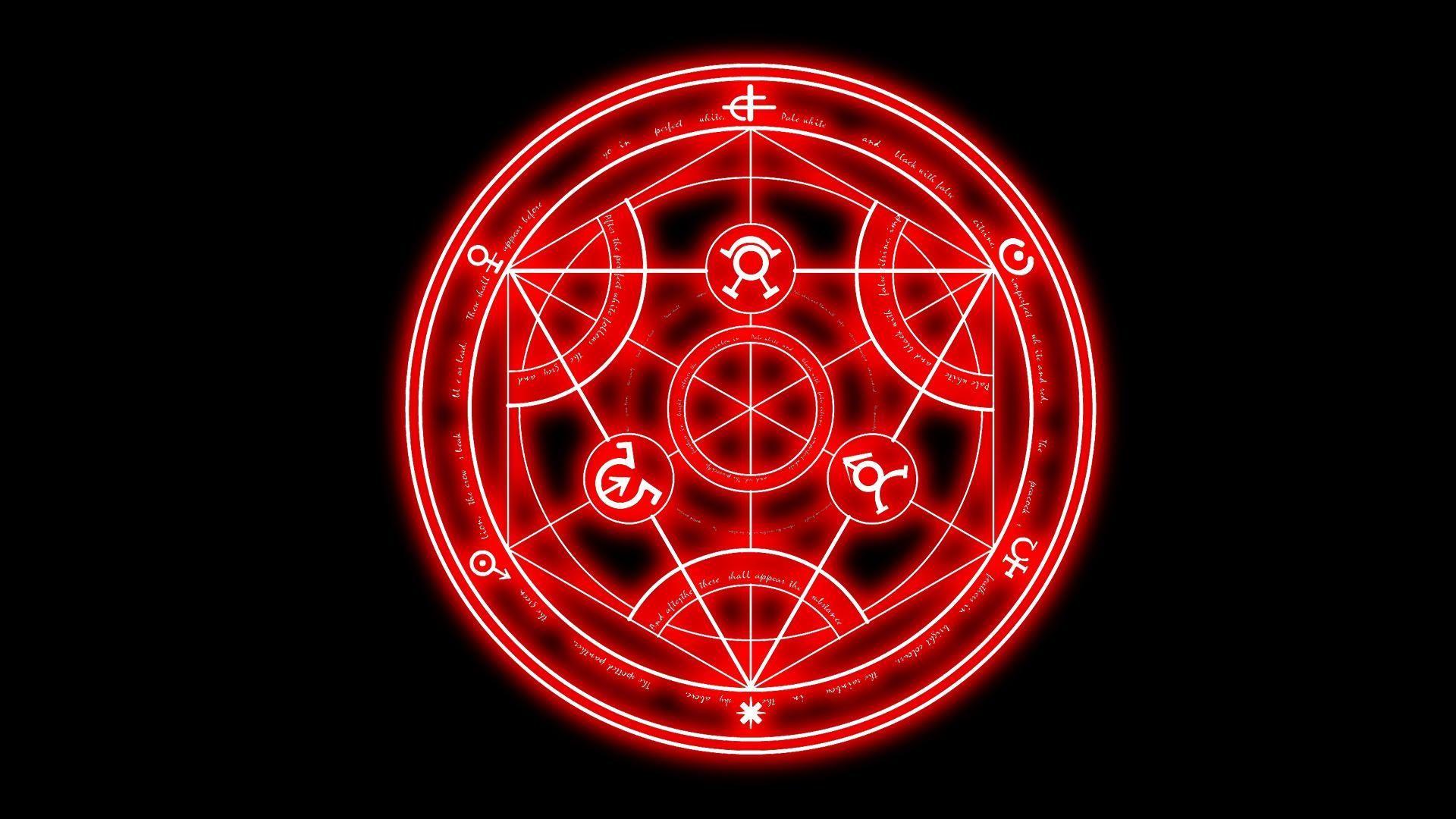 1920x1080 Transmutation Circle Wallpaper
