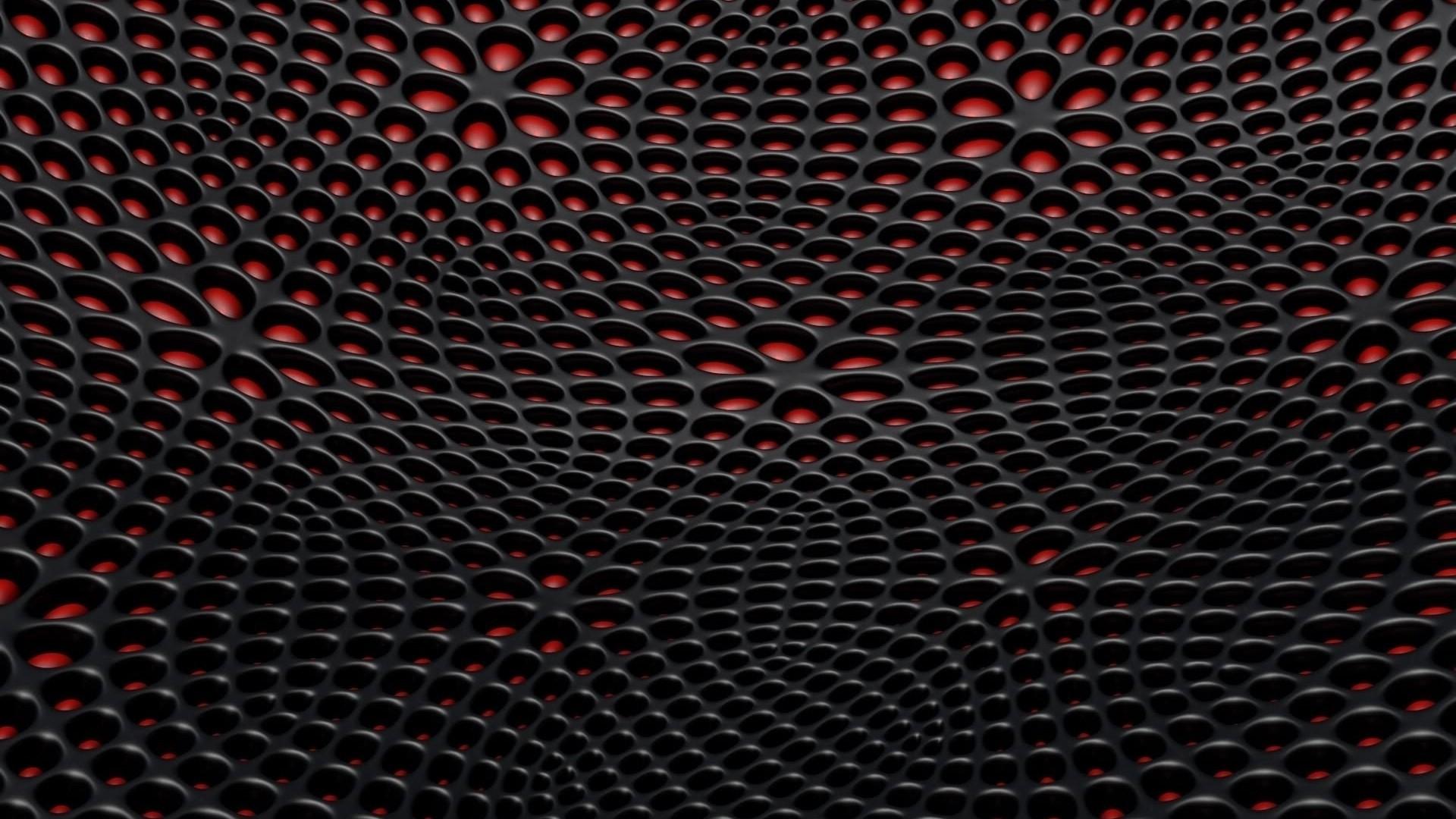 1920x1080 1920x1080 digital art minimalism abstract pattern texture black red 3D circle wallpaper JPG 391 kB
