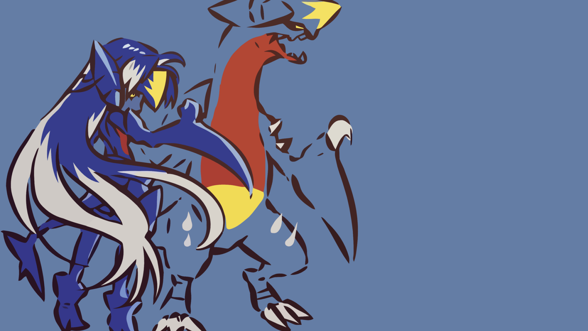 1920x1080 Garchomp Wallpaper