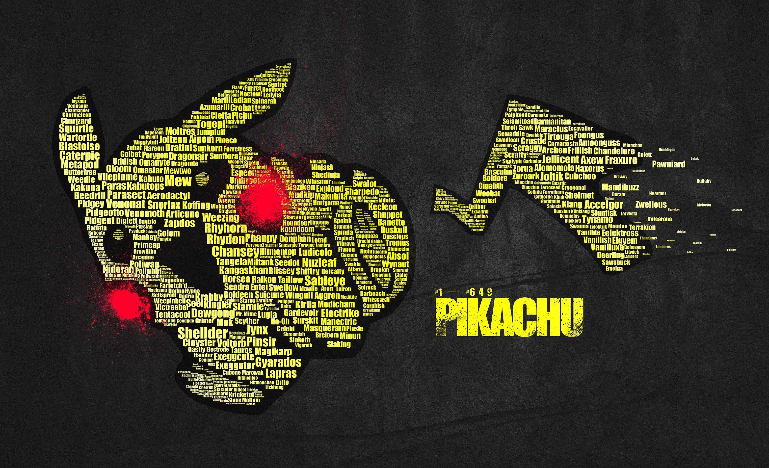 3105x1890 Pikachu, Pokemon First Generation HD Wallpaper / Desktop and Mobile Image & Photo