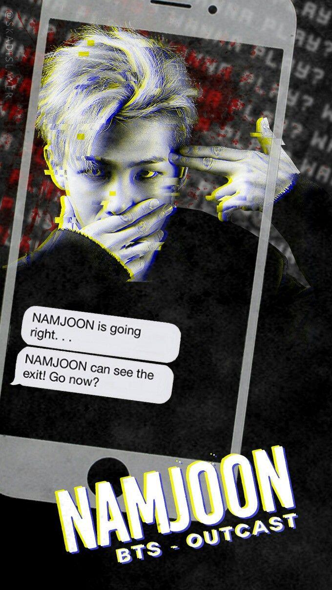 680x1209 RM Outcast wallpaper ♡♡♡. Bts wallpaper, Bts lockscreen, Outcast