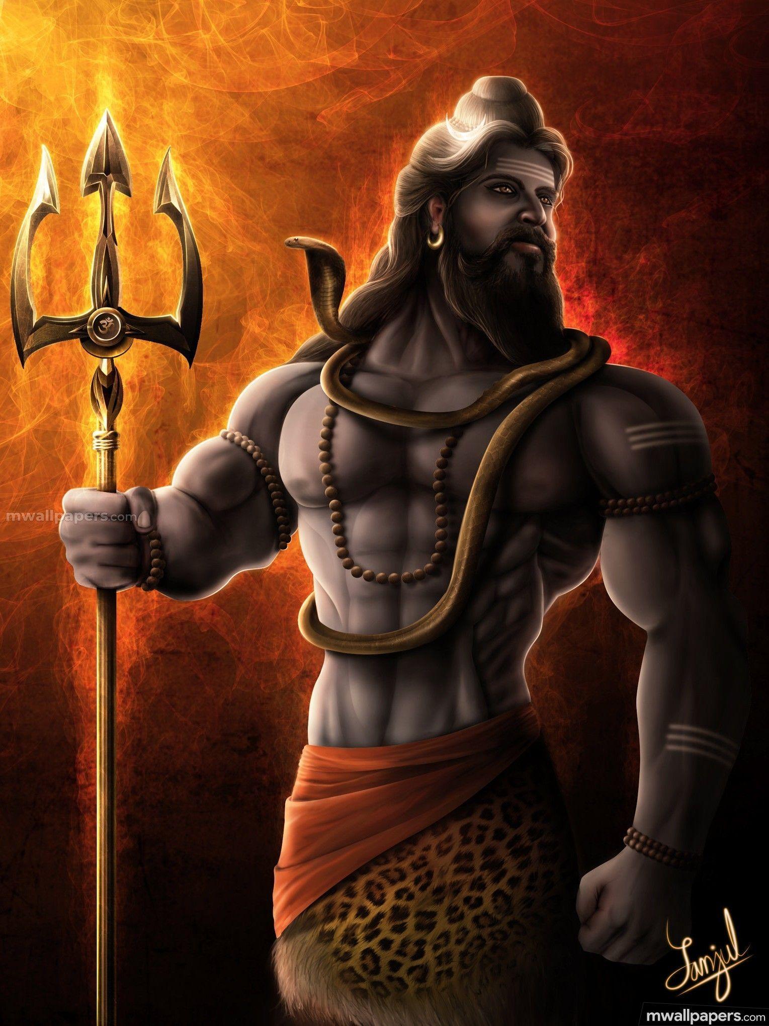 1529x2039 Lord Shiva In Rudra Avatar Animated Wallpaper, HD Lord Shiva In Rudra Avatar Animated Background