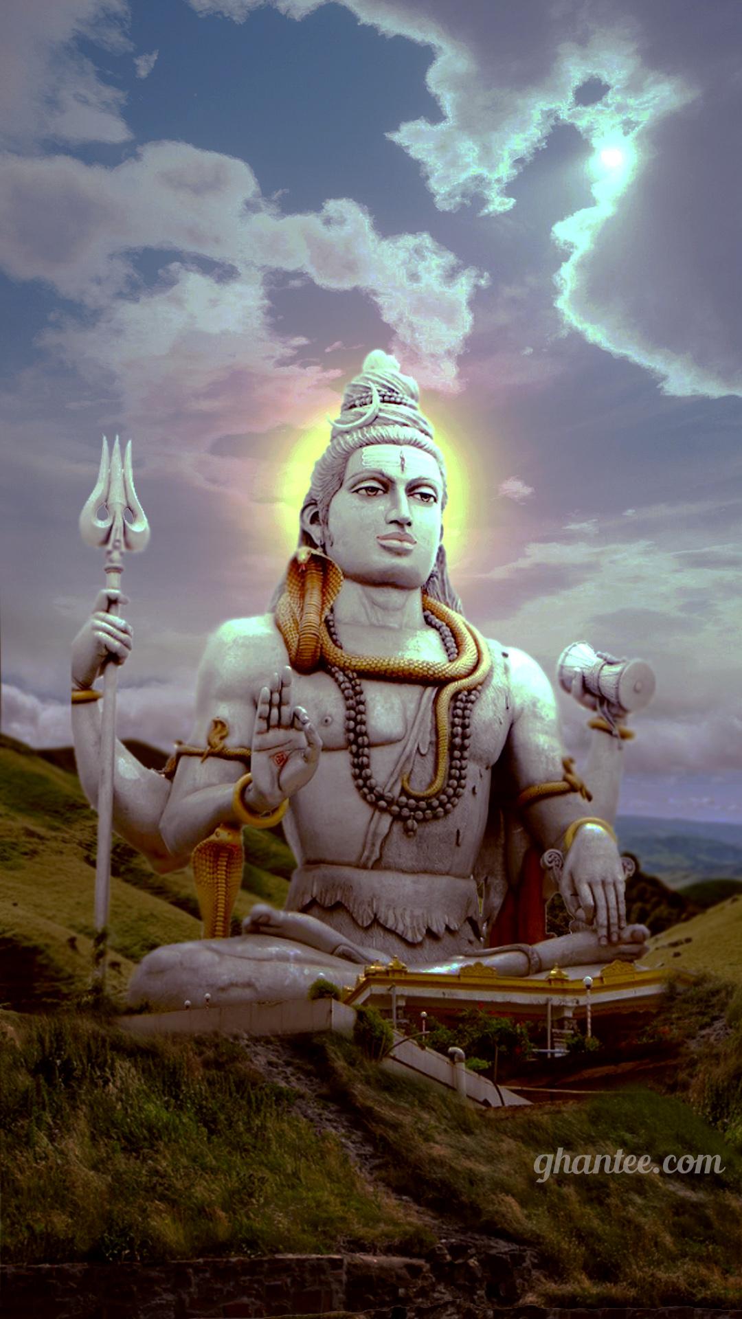 1080x1920 1080p shiva HD wallpaper
