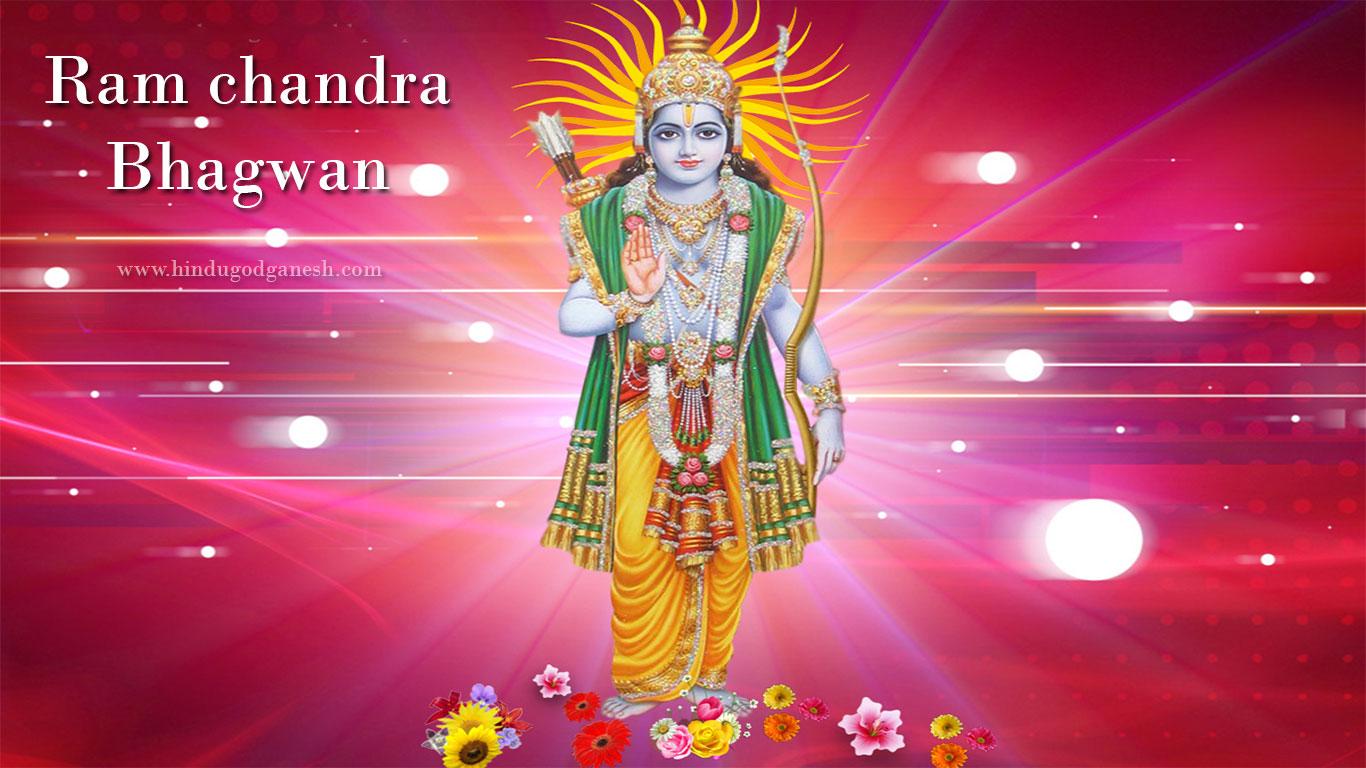 1366x768 Lord ram chandra wallpaper for desktop & laptop