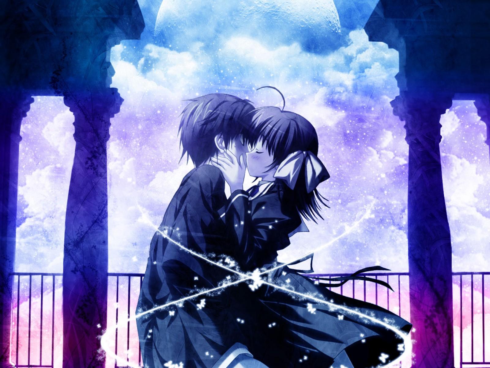 1600x1200 Hot Couple Anime Wallpaper HD