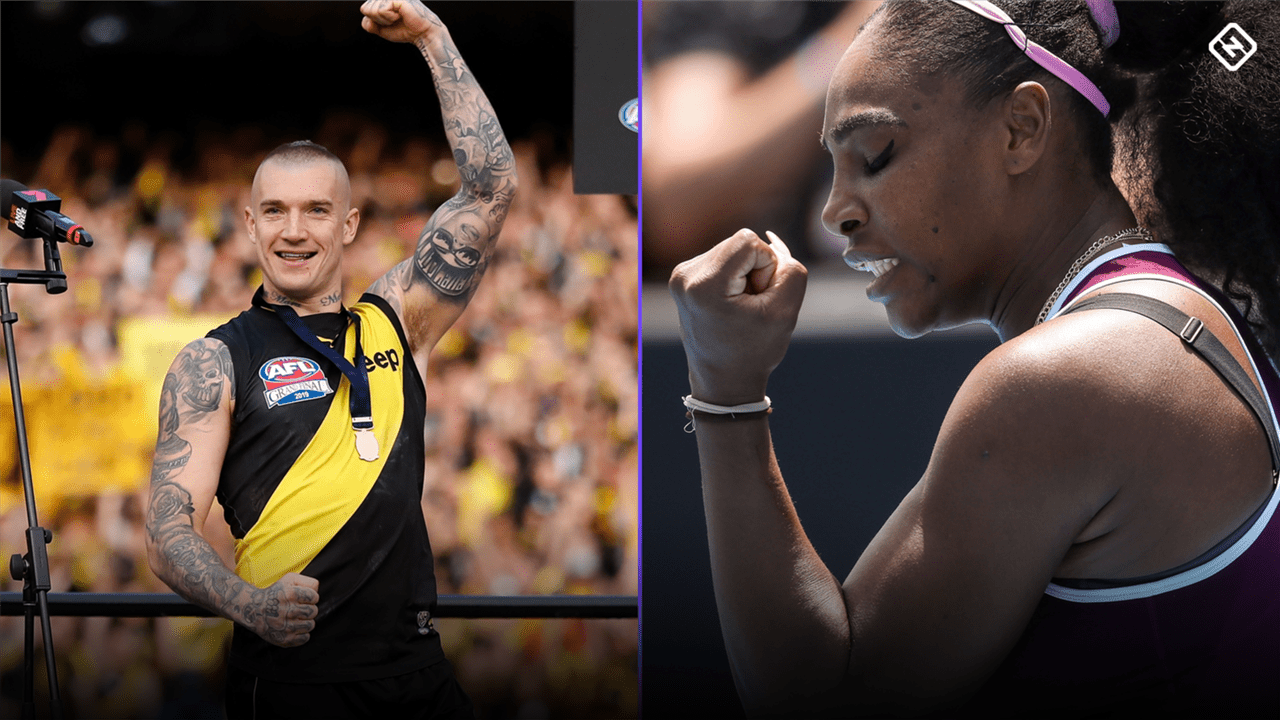 1280x720 Serena Williams opens up on infamous meeting with Richmond superstar Dustin Martin. Sporting News Australia