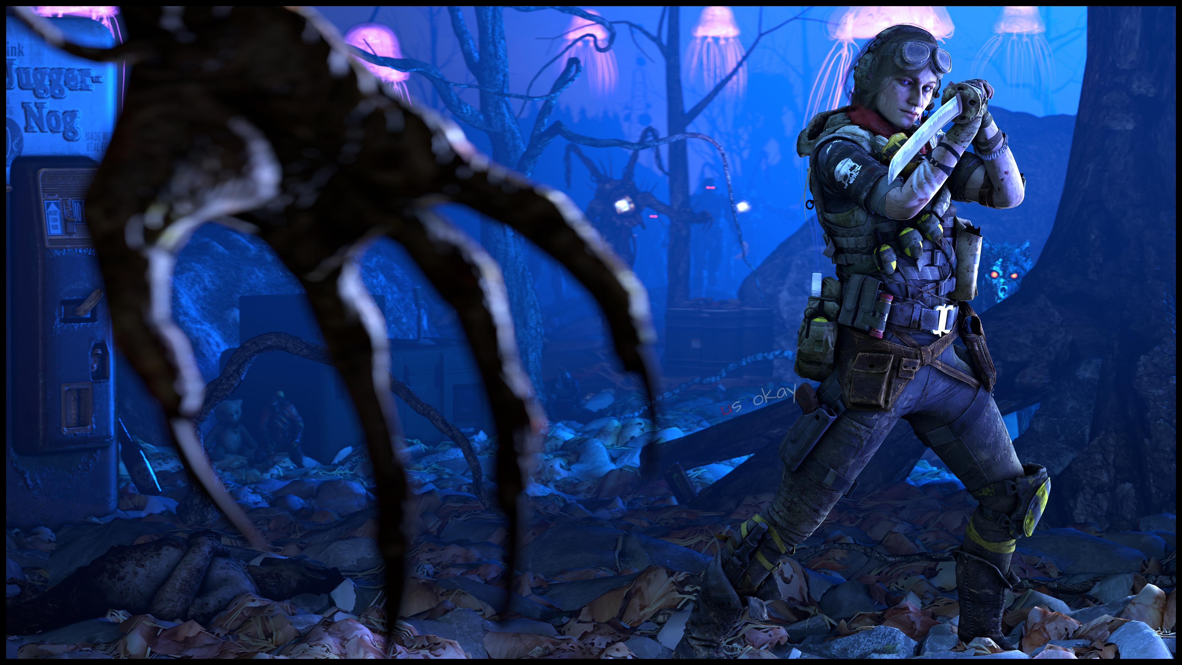 3840x2160 The Unbreakable Samantha Maxis (OC): CODZombies