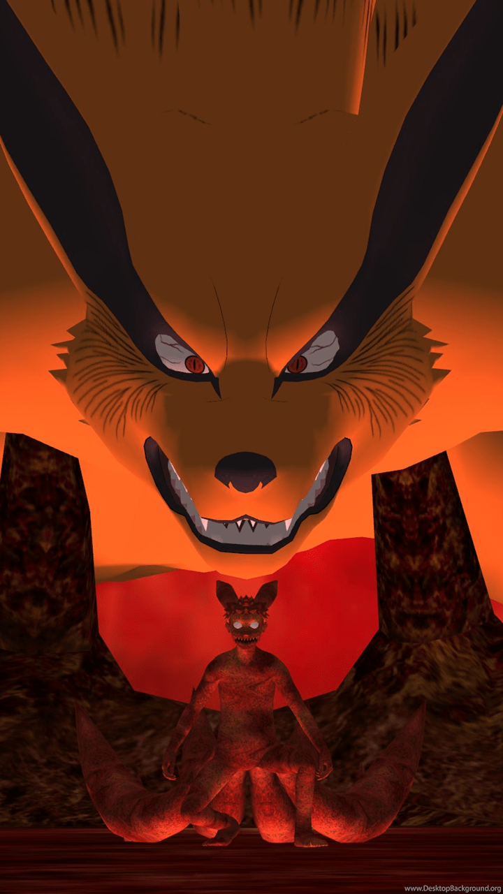 720x1280 More Like Kyuubi Kurama And Four Tailed Naruto. Desktop Background