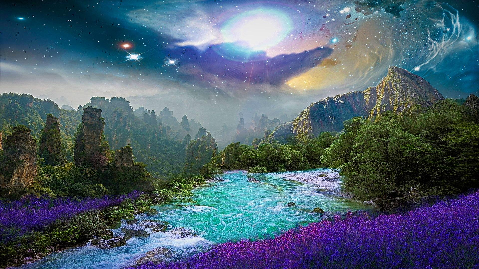 1920x1080 Fantasy Island HD Wallpaper