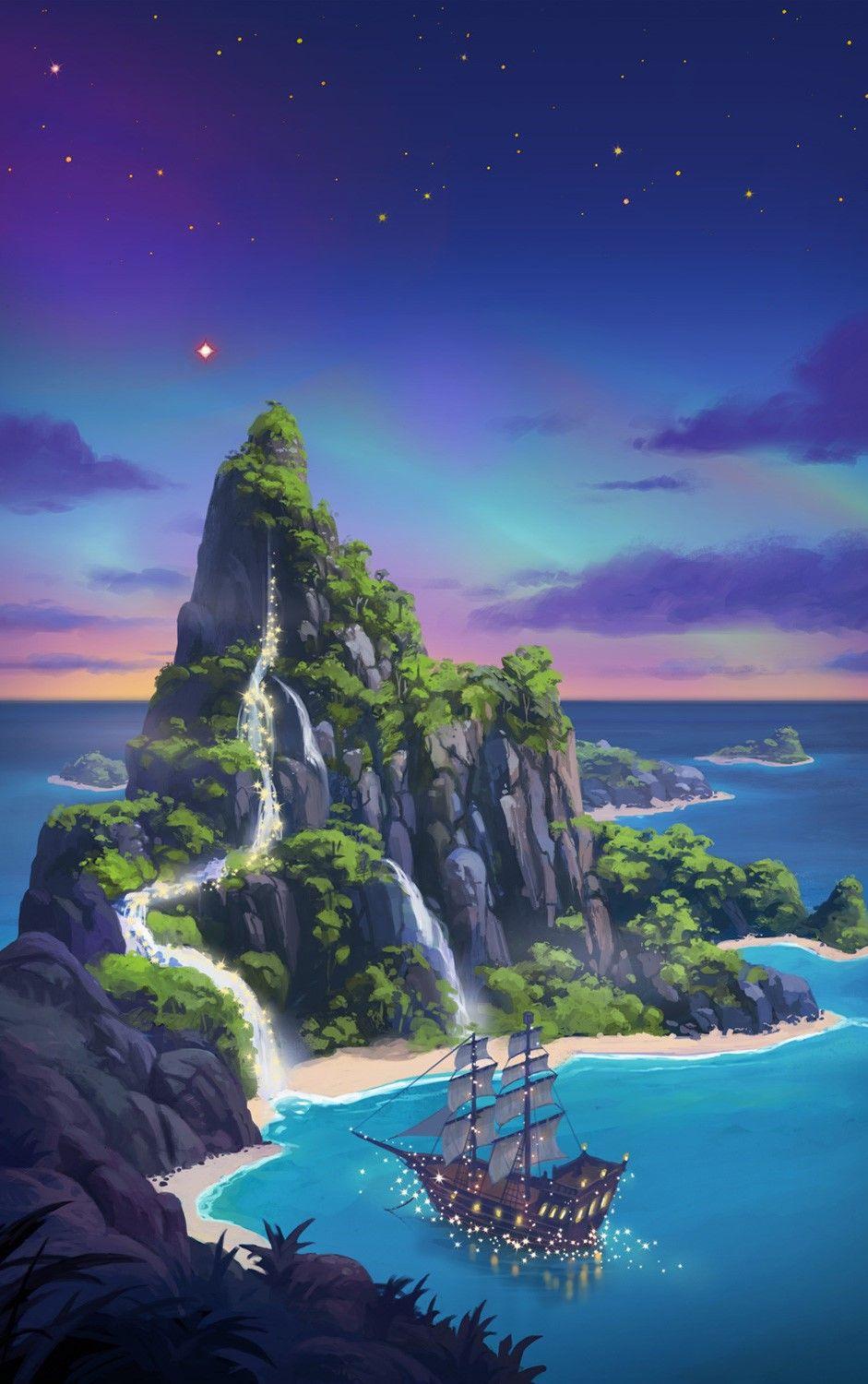 ArtStation Fantasy Island Waterfall, 46% OFF