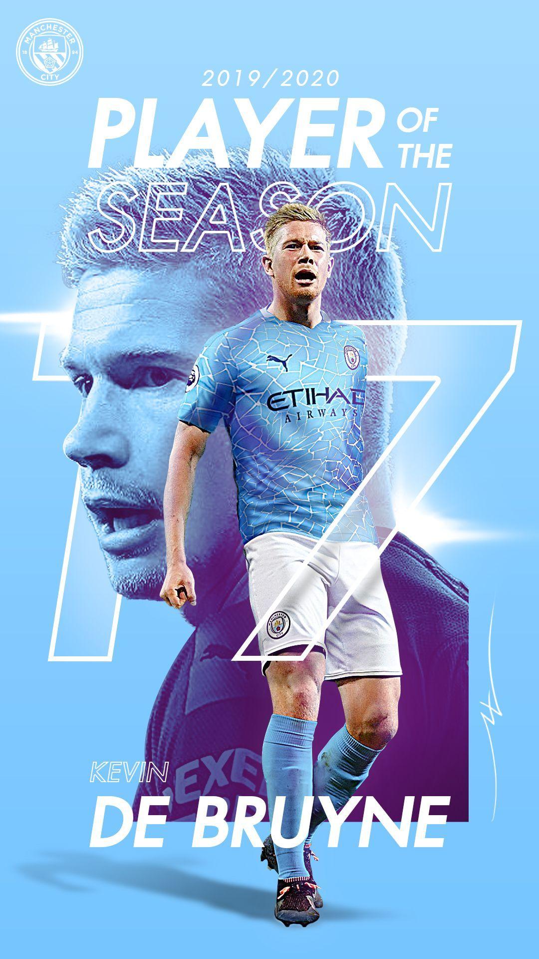 Manchester City football player Kevin De Bruyne 2K wallpaper download