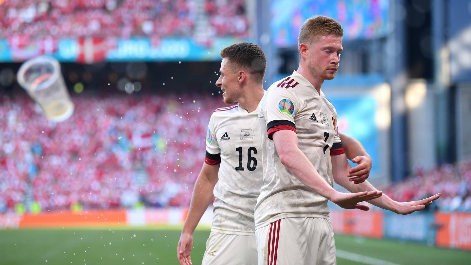 1600x900 Euro 2020: De Bruyne enters to spare Belgium's blushes against Denmark