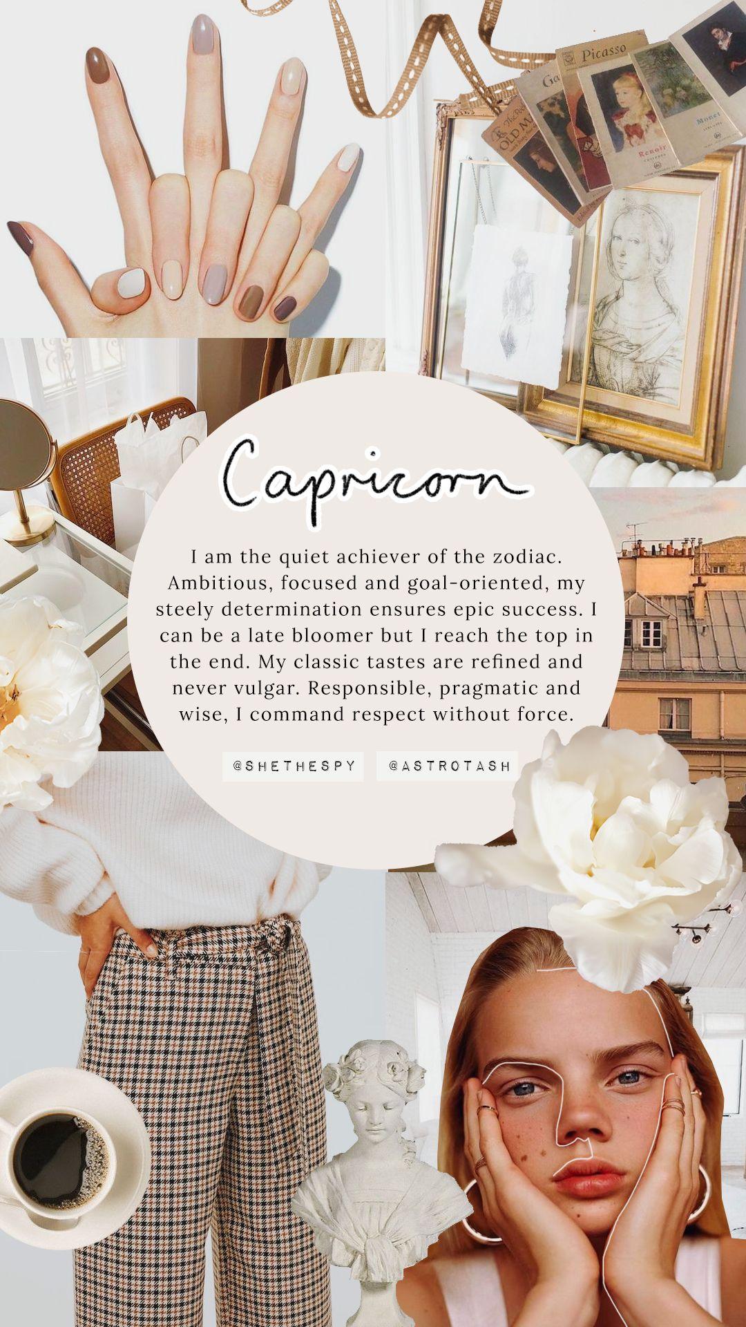 Capricorn Aesthetic Wallpapers - Top Free Capricorn Aesthetic ...