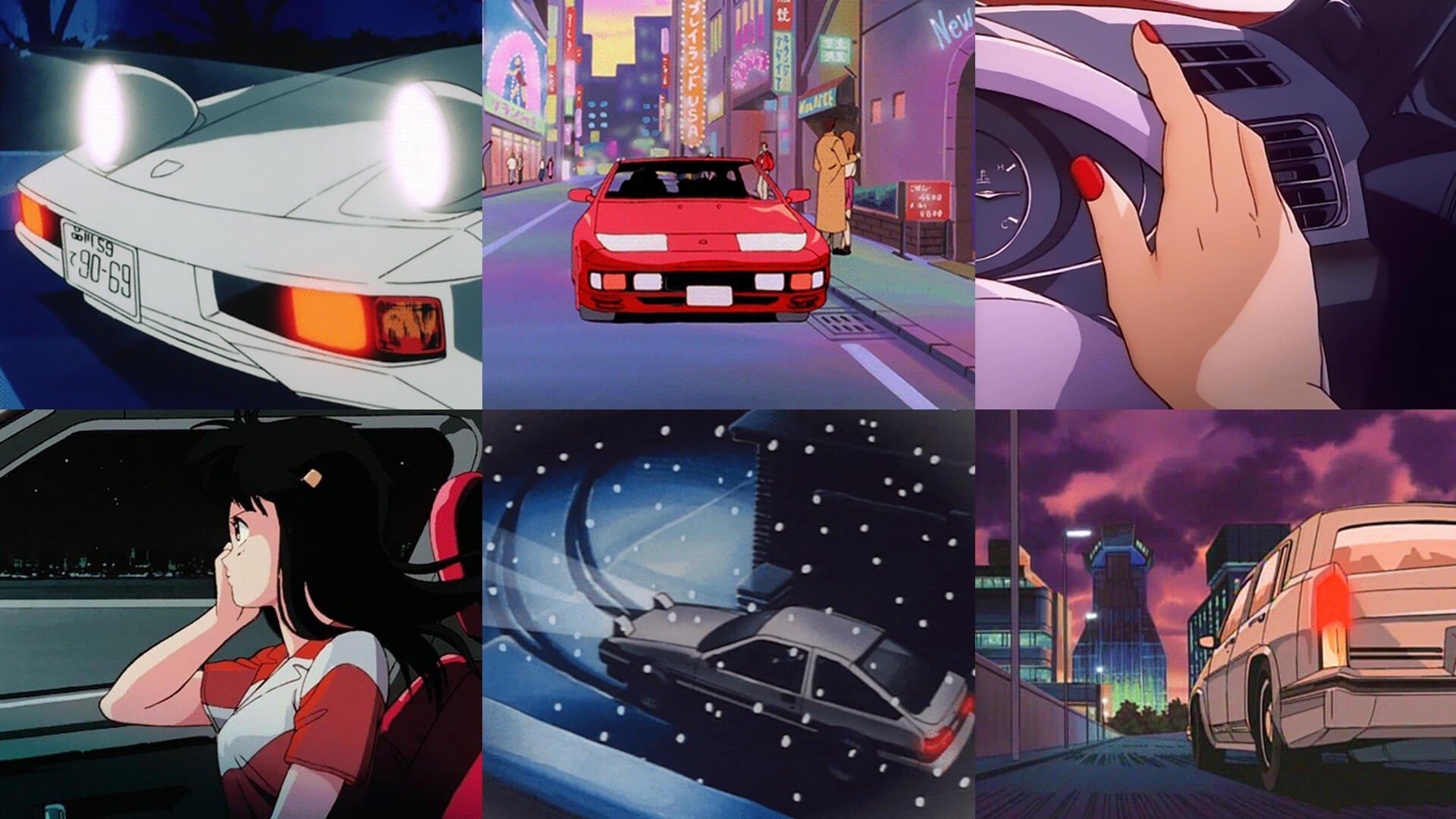 1920x1080 Aesthetic Anime Cars & Driving