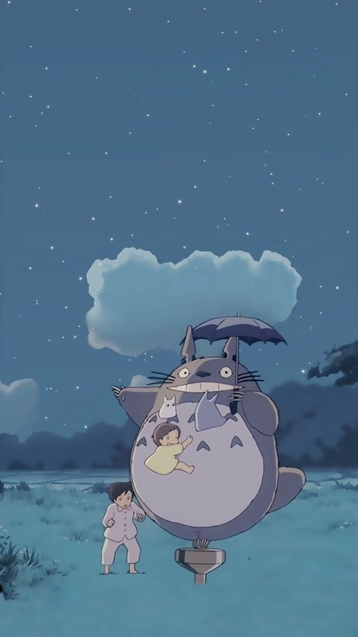 Totoro Aesthetic Wallpapers Top Free Totoro Aesthetic Backgrounds Wallpaperaccess