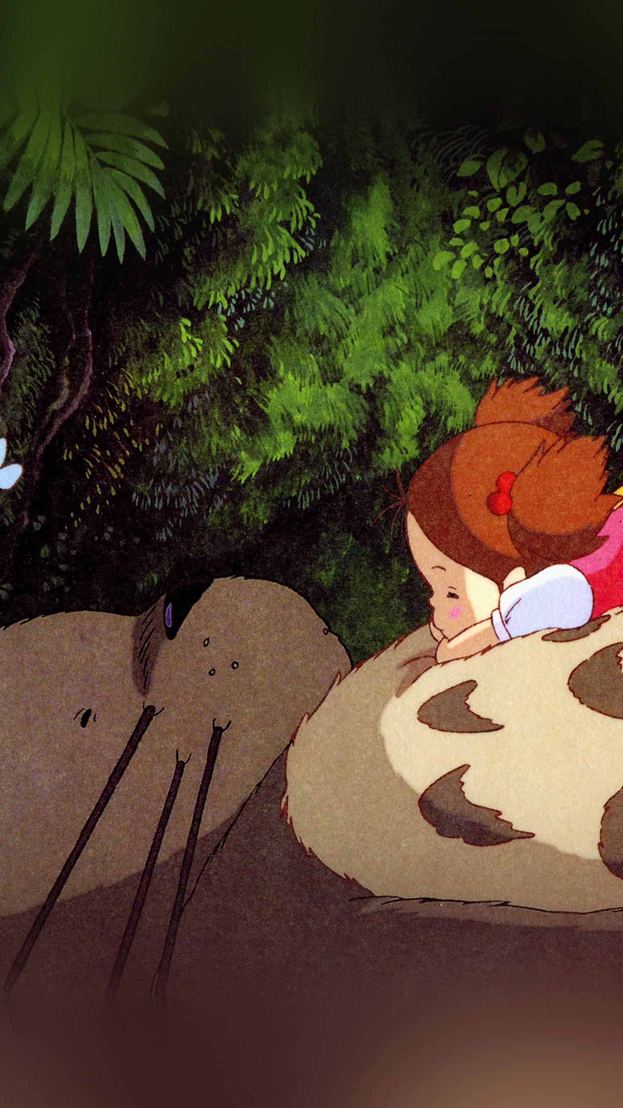 1242x2208 Neighbor Totoro Anime Art Cute Illustration Android Neighbour Totoro iPhone