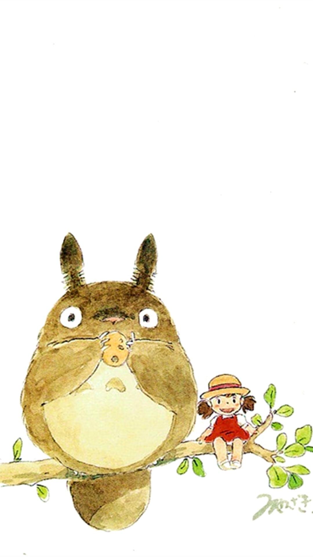 1080x1920 Cute Totoro Wallpaper Free HD Wallpaper