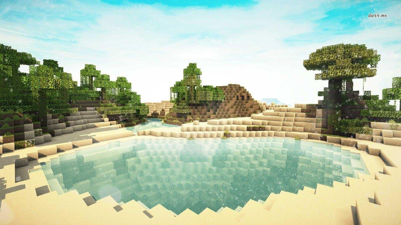 Minecraft 1366x768 Wallpapers Top Free Minecraft 1366x768 Backgrounds