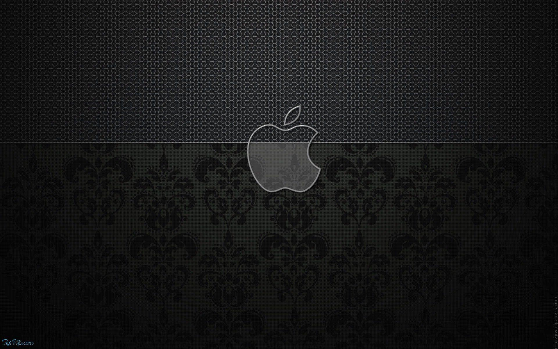 1920x1200 Dirty metal apple logo wallpaper. Wallpaper Wide HD
