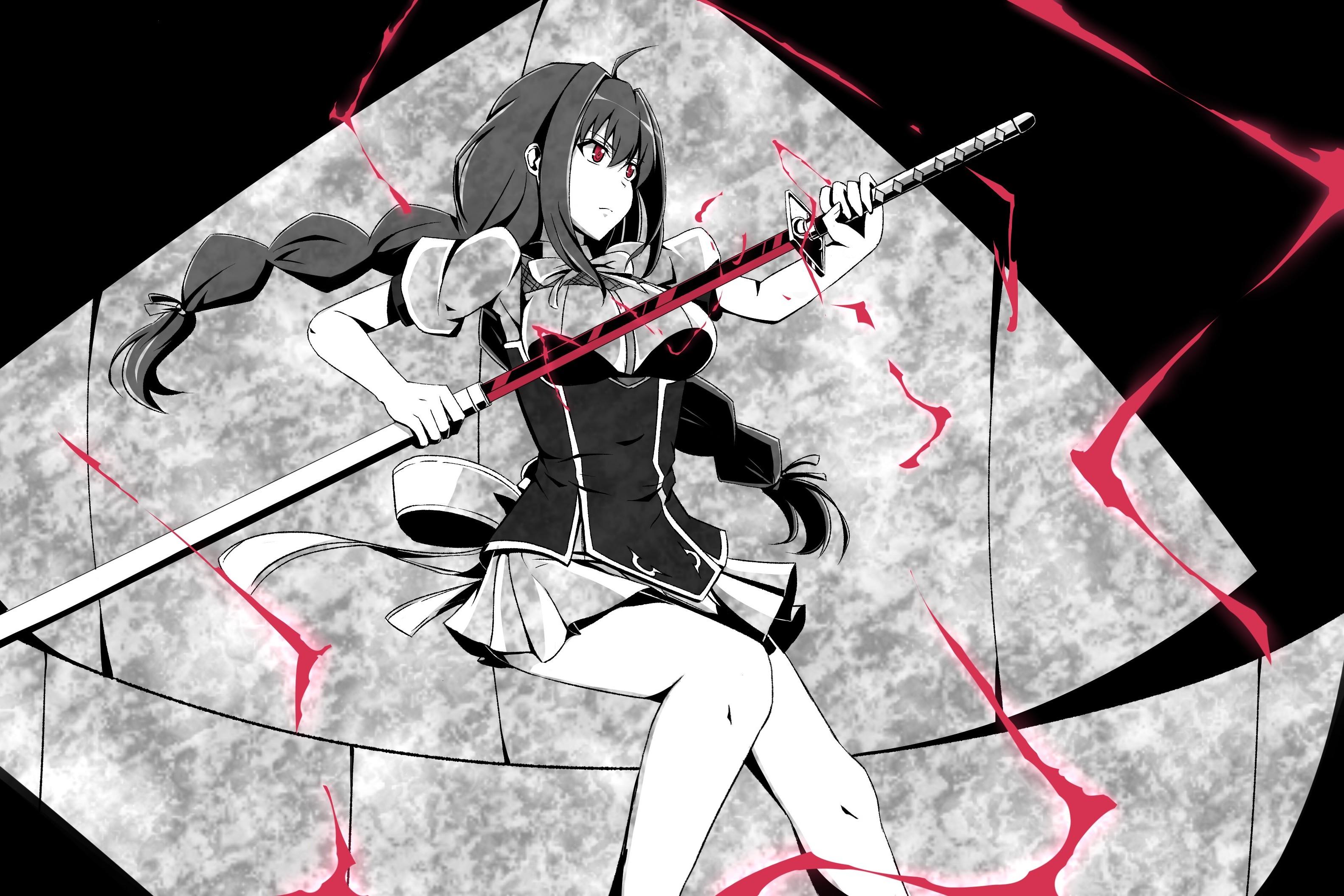 3165x2110 rakudai kishi no cavalry stella vermillion ikki kurogane wallpaper