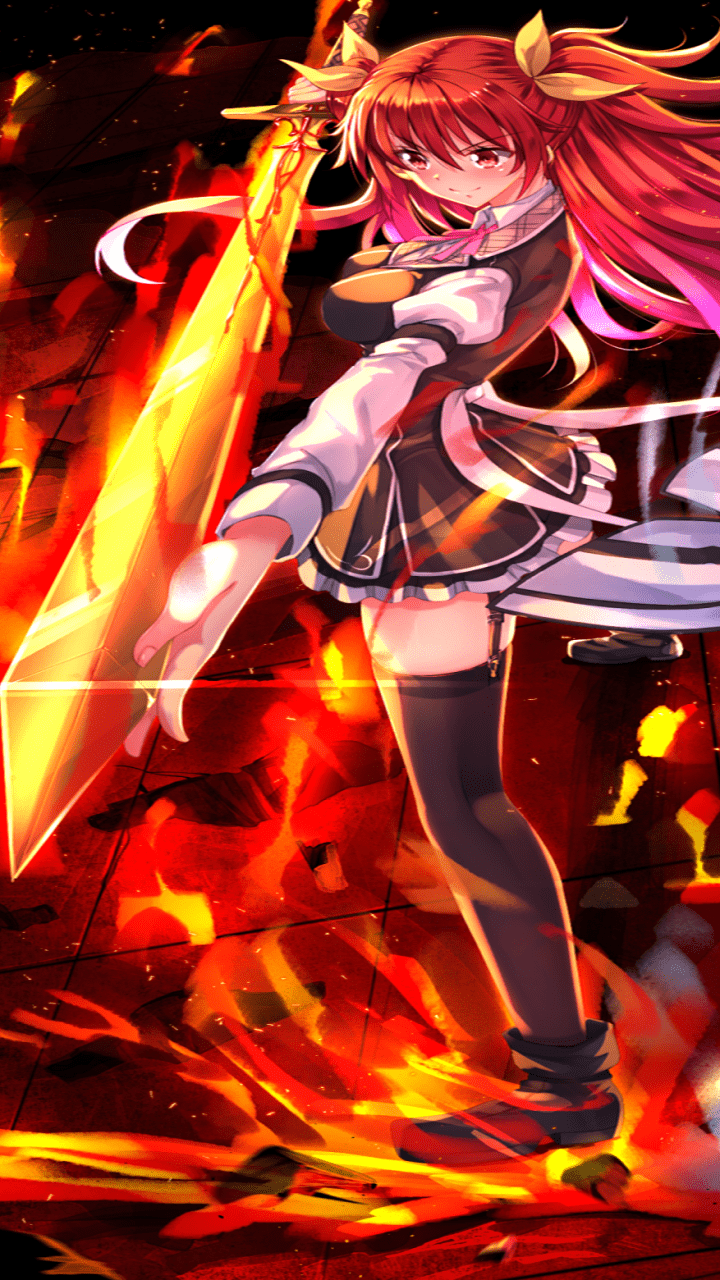 720x1280 Anime Chivalry Of A Failed Knight (720x1280) Wallpaper