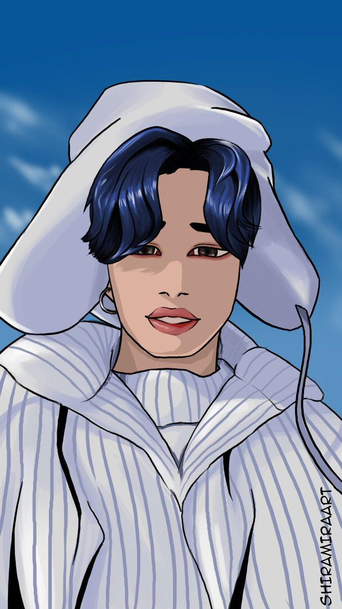 675x1200 SHIRAMIRAART of jimin again. Late goodnight to you too. Sorry I post it late. #goodnight #JIMIN #Jiminie #parkjimin #illustration #illustrationart #stylized #jiminfanart #wallpaper #fanart #kpopfanart #digitalpainting #btsfanart