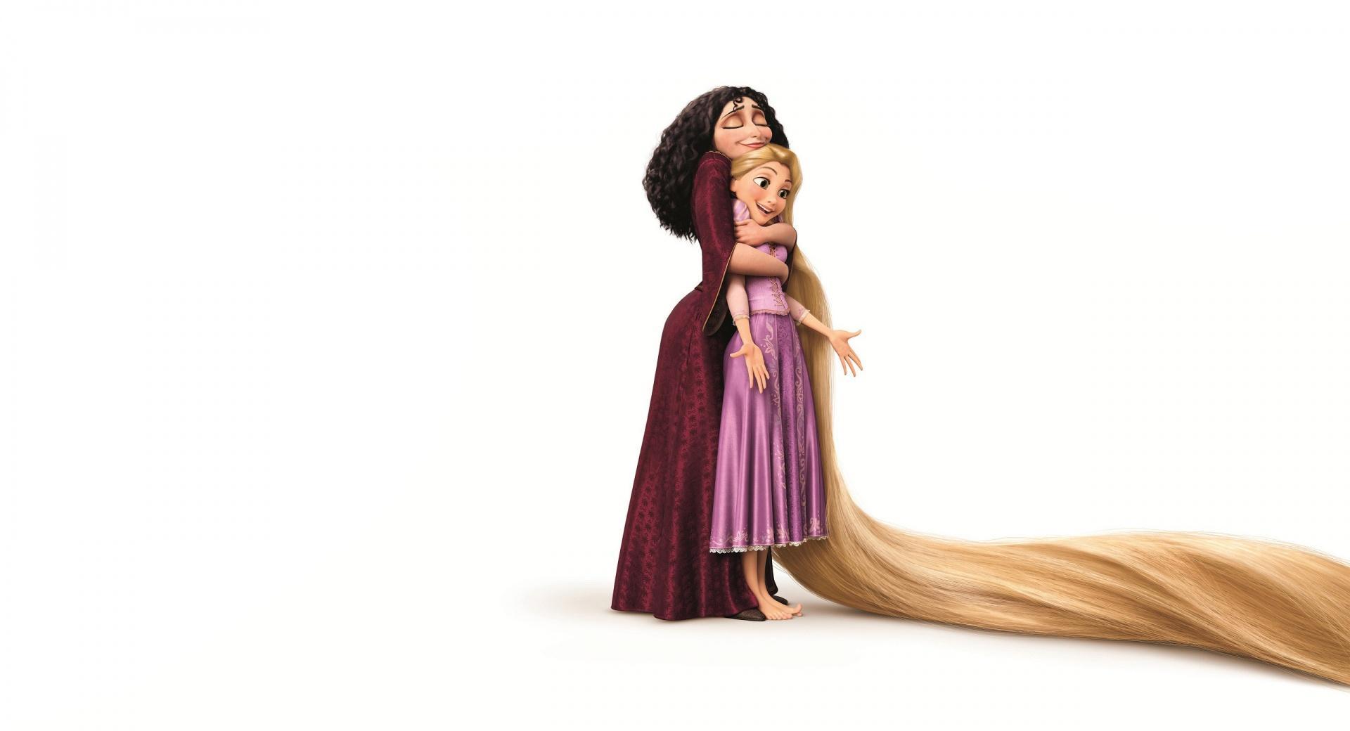 1920x1040 Tangled Mother Gothel And Rapunzel Wallpaper HD Download