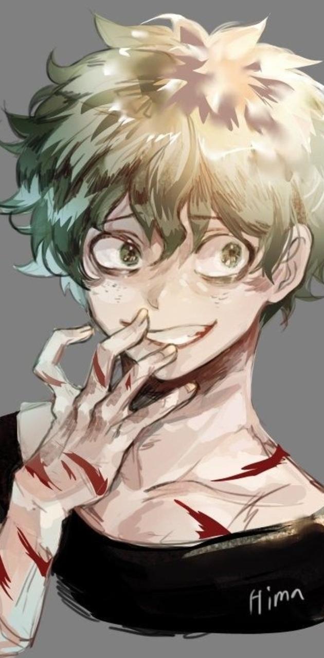 630x1280 Evil Deku wallpaper