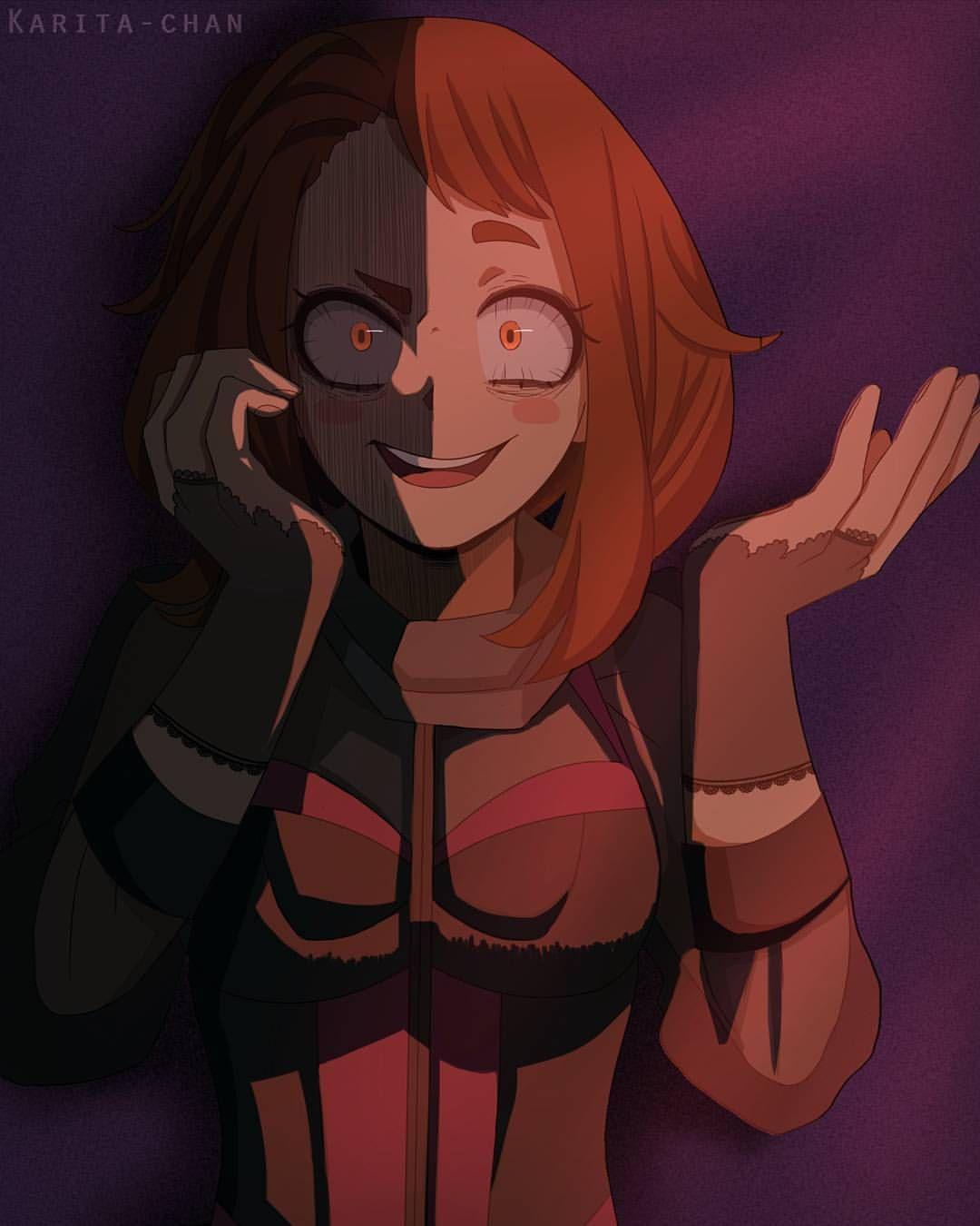 1080x1350 Evil Uraraka Wallpaper