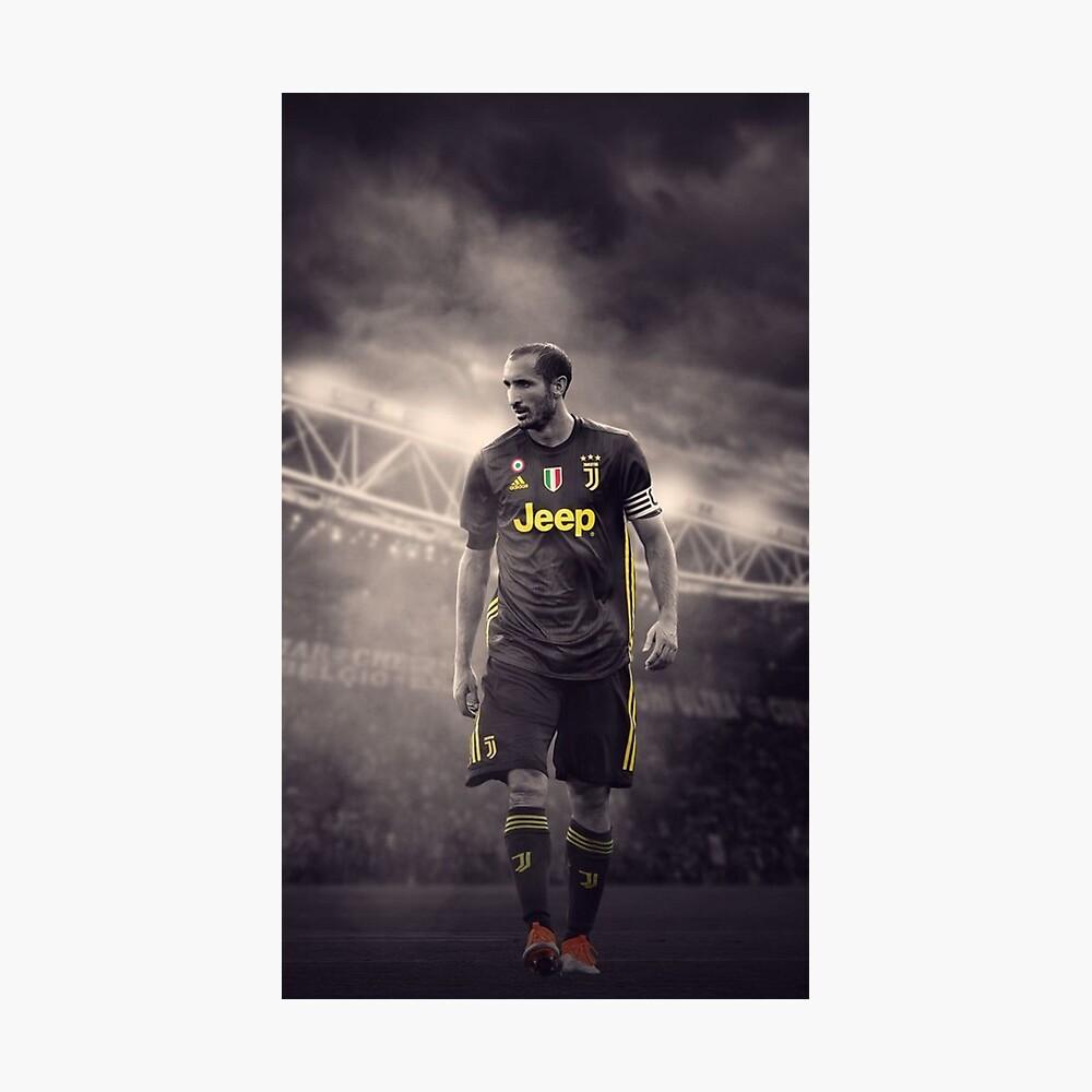 1000x1000 Chiellini Illustration Poster