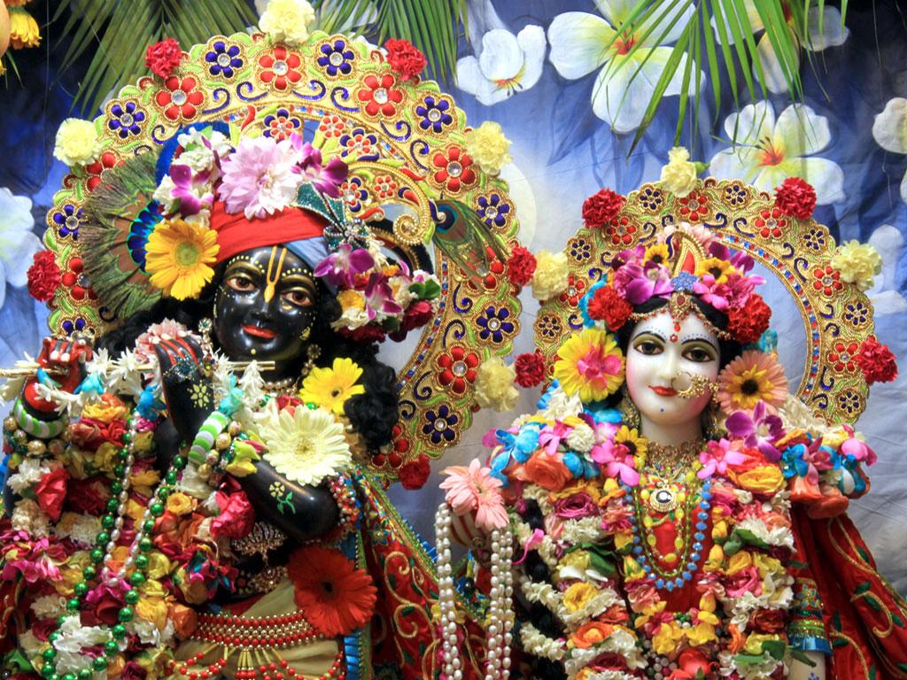 1024x768 ISKCON Vrindavan. Radha Krishna Image Wallpaper Download