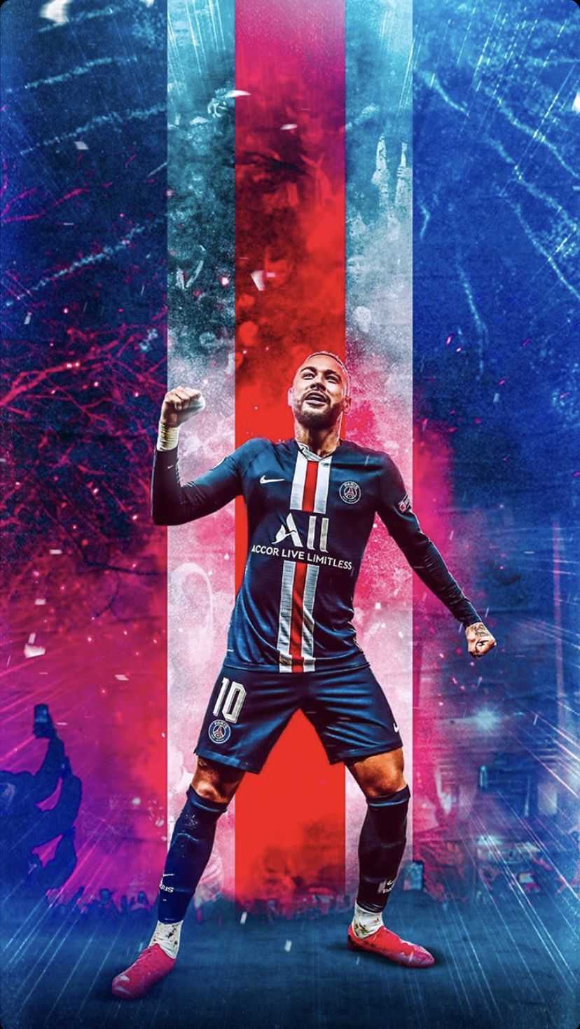 828x1468 Neymar Background