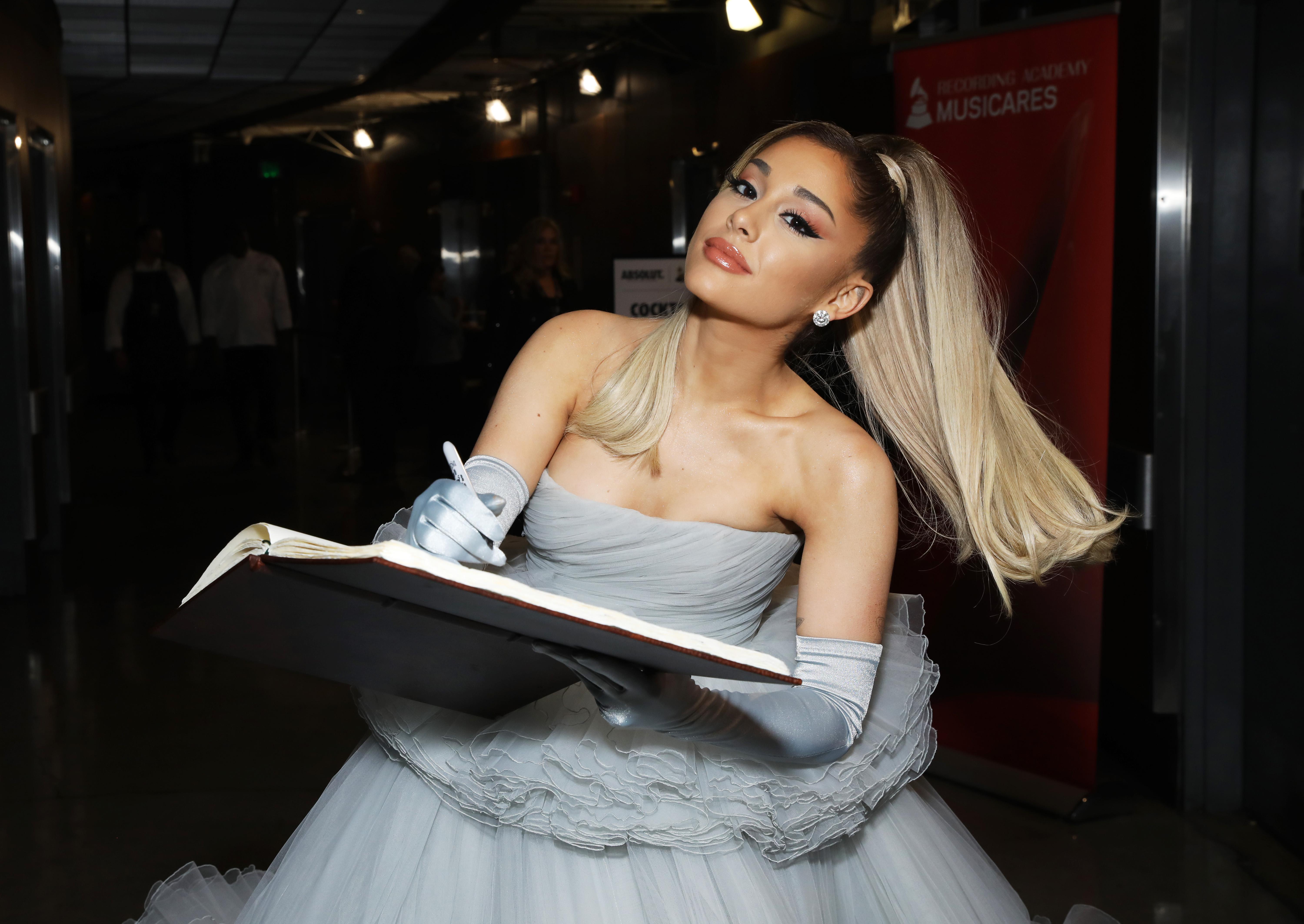 6000x4255 Ariana Grande Marries Real Estate Agent In Small, At Home Wedding. FOX 5 San Diego