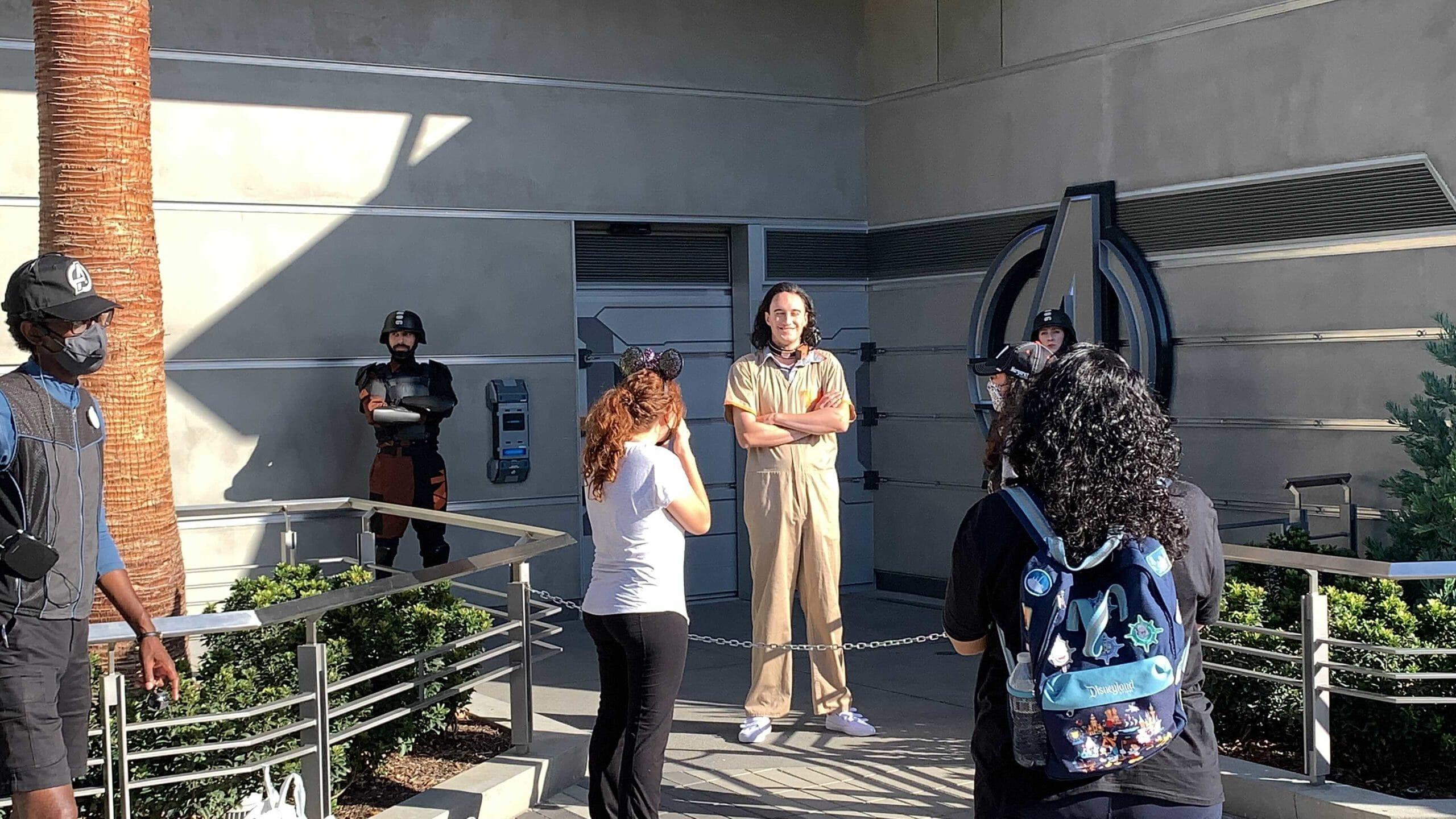 2560x1440 PHOTOS, VIDEO: Time Variance Authority Prisoner Loki Meet and Greet in Avengers Campus at Disney California Adventure News Today