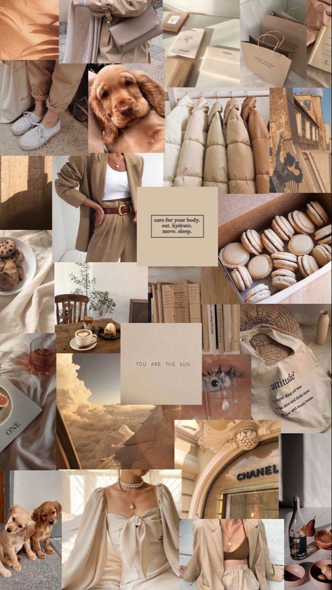 Beige Collage Wallpapers Top Free Beige Collage Backgrounds