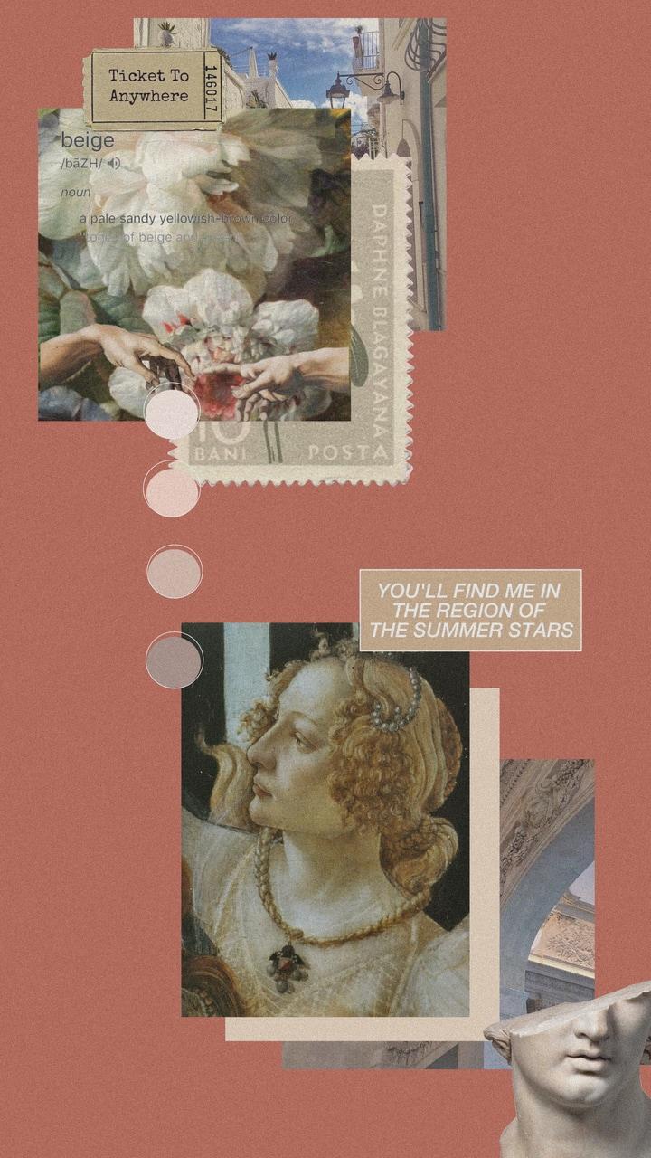 720x1280 beige, wallpaper and collage