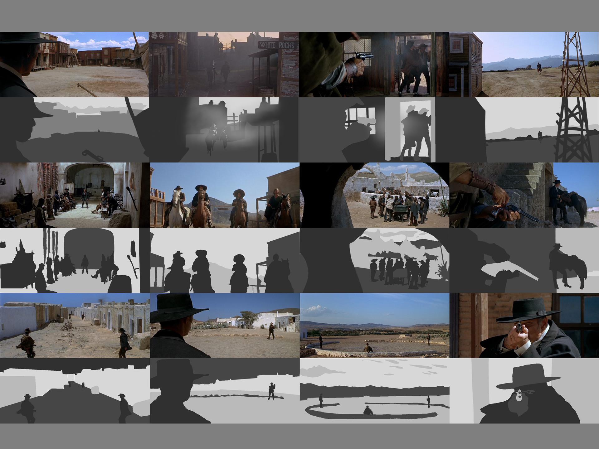 1920x1440 3 Value Composition from Few A Dollars More by Sergio Leone, Lau Hoe In