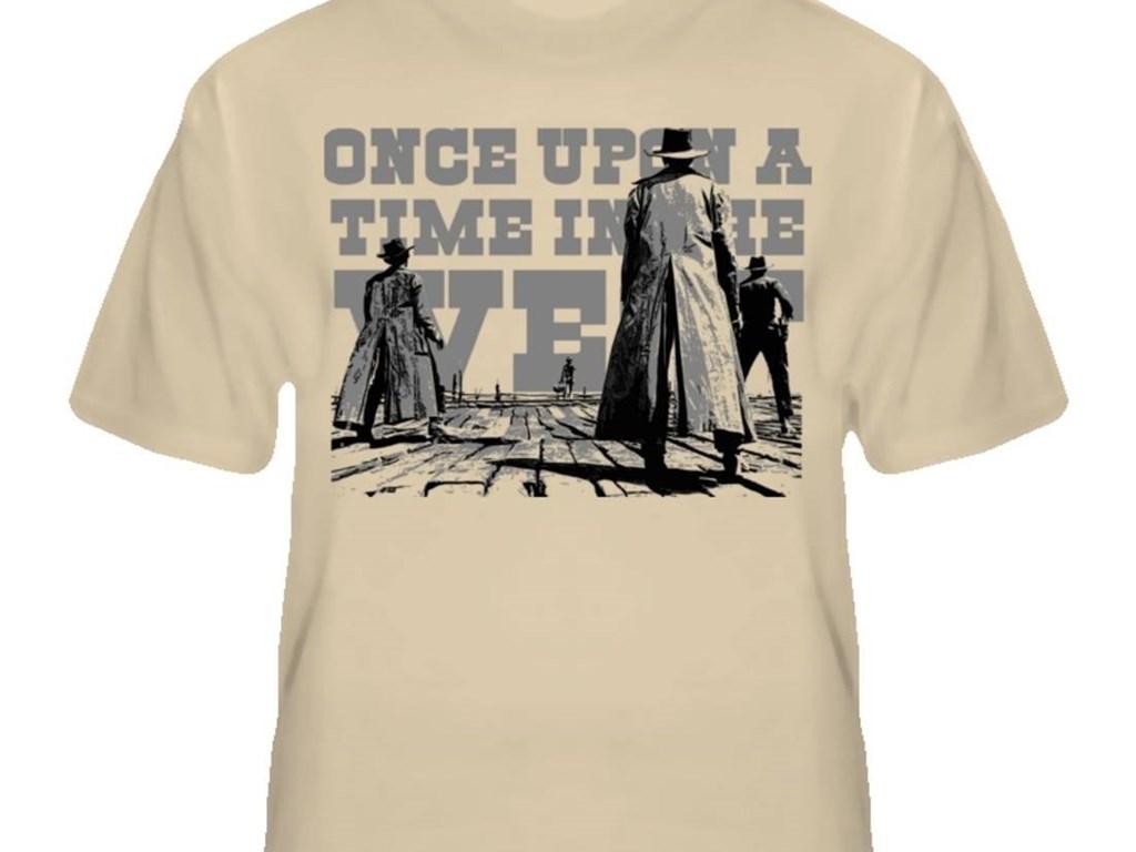 1024x768 Once Upon A Time In The West (T Shirt) Sergio Leone Wallpaper Desktop Background